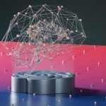 a group of tin cans sitting on top of a blue and pink floor