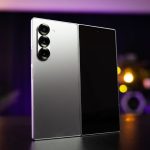 A close up of a cell phone on a table