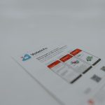white and orange printer paper