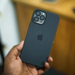 a person holding an iphone in their hand
