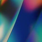 a close up of a rainbow