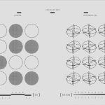 a diagram of a number of circles and a number of dots