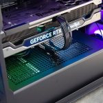 a close up of the front of a computer