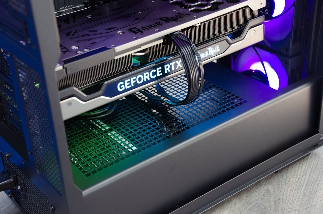 a close up of the front of a computer