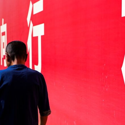 shallow focus photo of person in navy-blue T-shirt