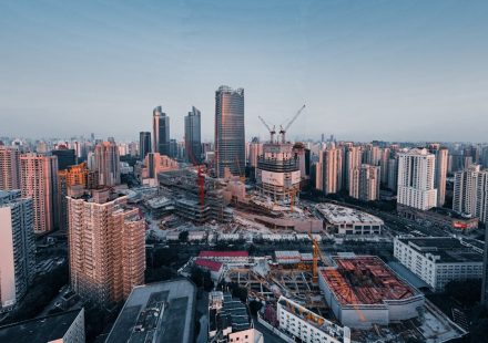 city skyline under blue sky during daytime