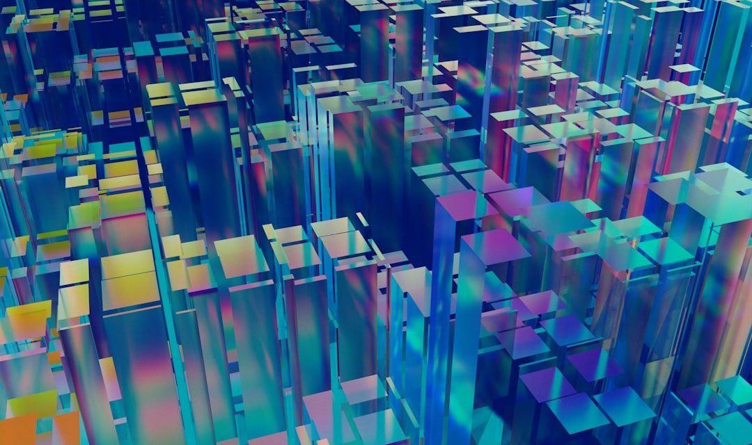 a group of colorful objects