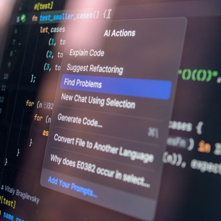 Computer screen displaying code with a context menu.