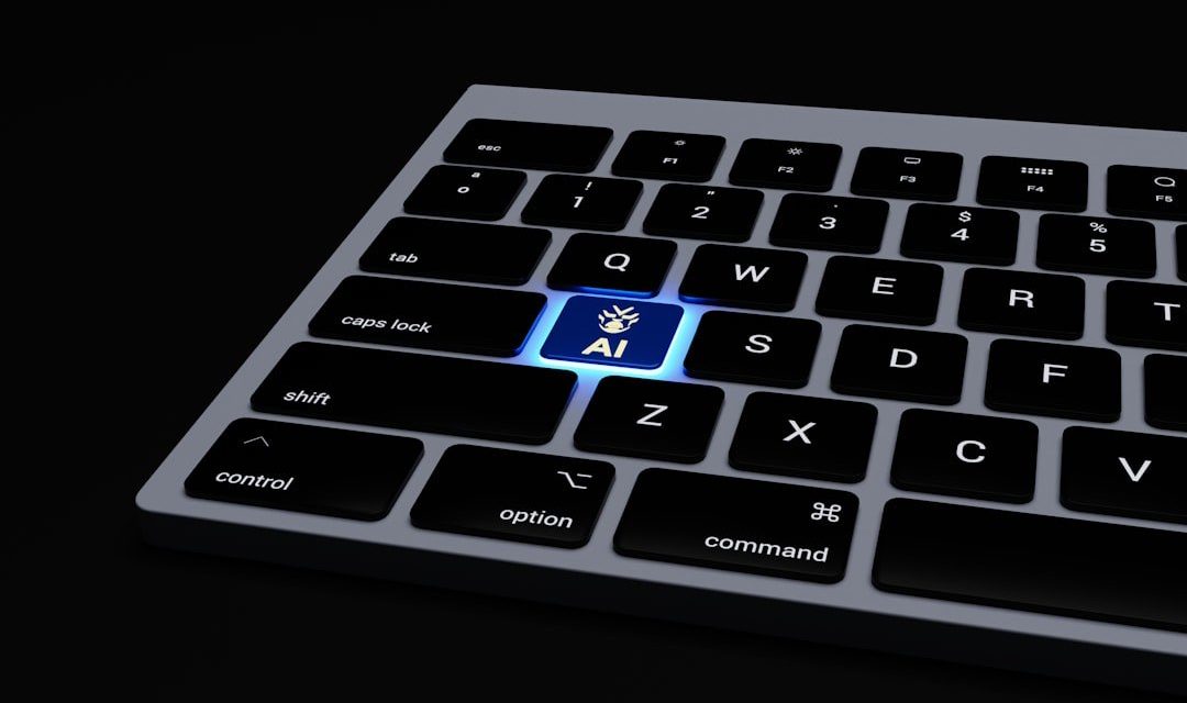 a close up of a keyboard on a black surface
