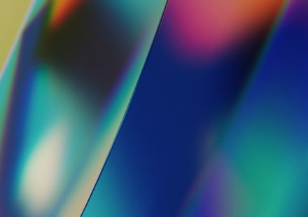 a close up of a rainbow